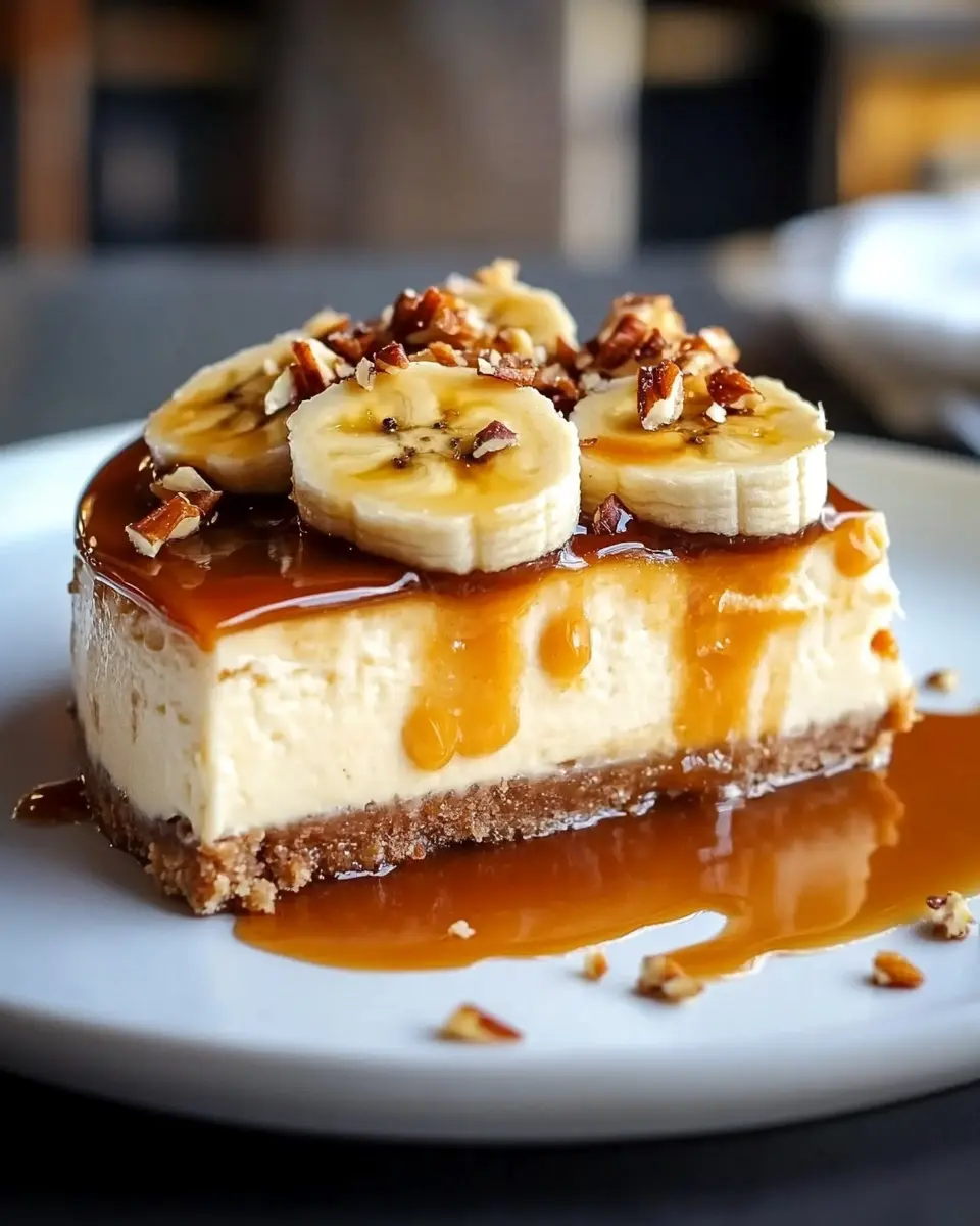 Bananas Foster Cheesecake Rezept: Indulge in Creamy Bliss