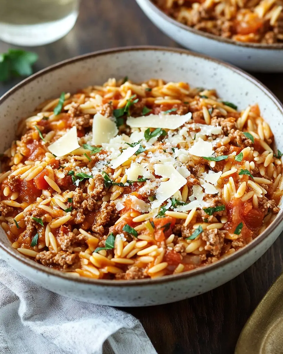 Kritharaki Hackfleisch Topf: A Cozy, Hearty Family Favorite