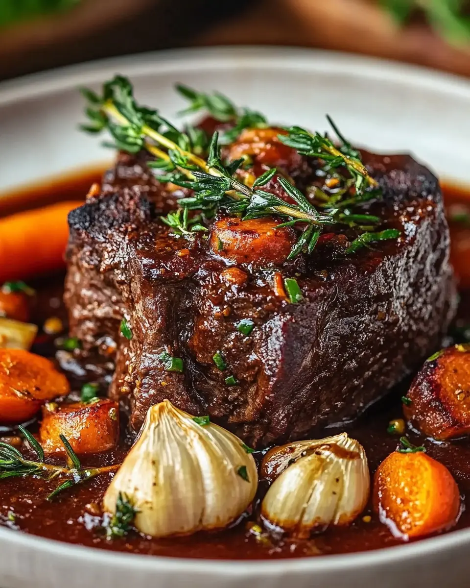 Schmorbraten mit Knoblauch: Irresistibly Tender and Flavorful!
