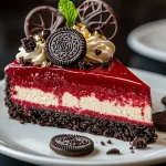 Red Velvet Oreo Cheesecake First Image First Image