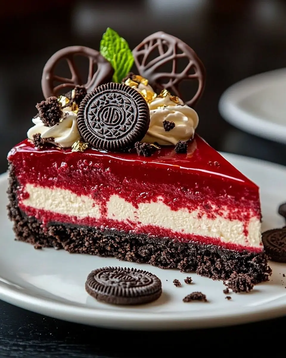 Red Velvet Oreo Cheesecake: Irresistibly Delicious and Easy!