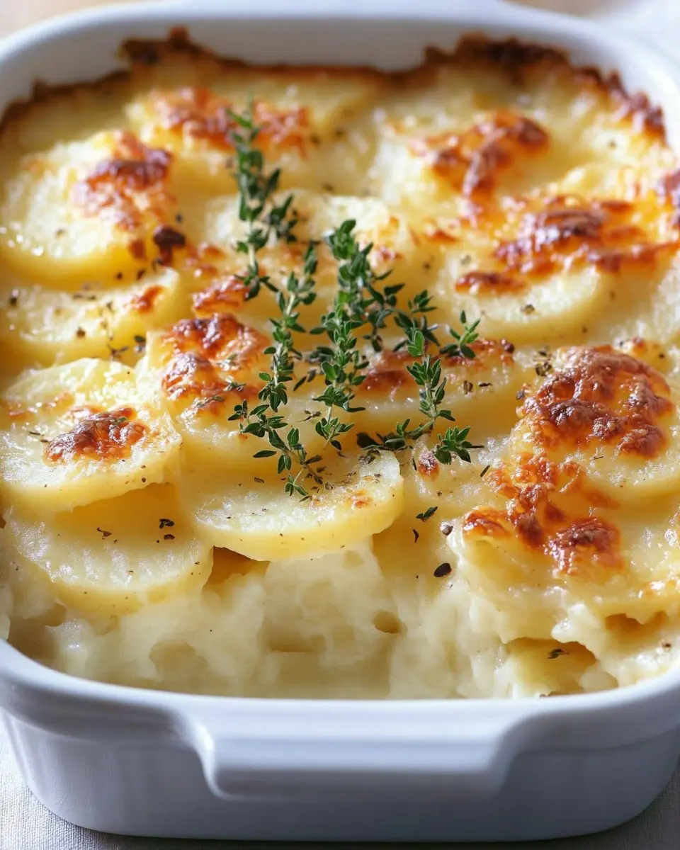 Kartoffelgratin mit Thymian: Irresistibly Creamy Comfort Food