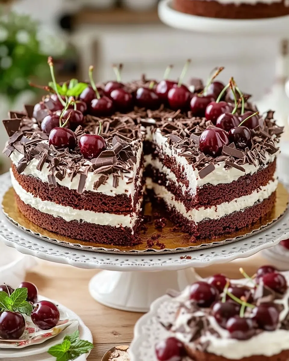 Schwarzwälder Kirschtorte First Image First Image