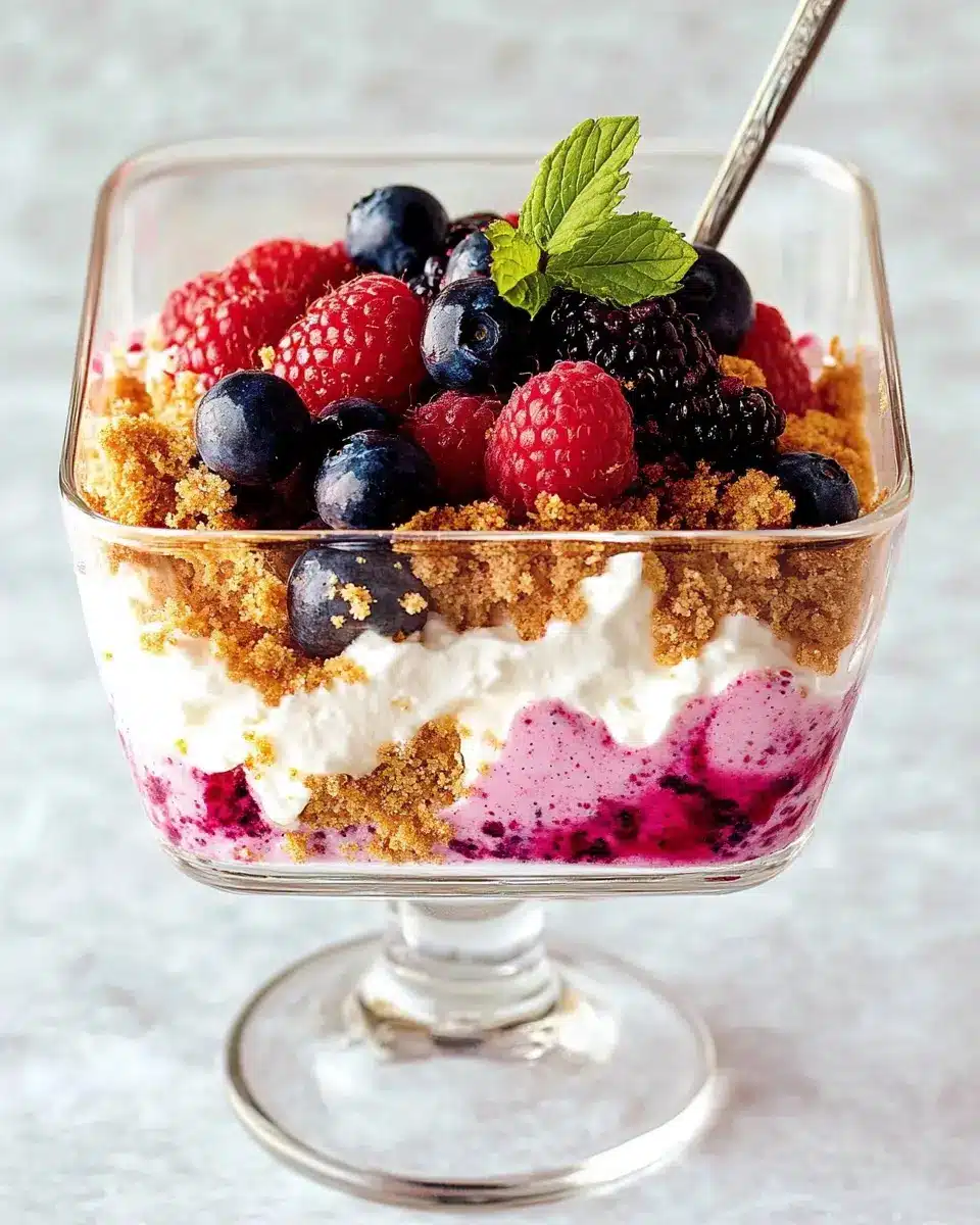 Quark-Beeren-Dessert: Indulgent Bliss in Every Bite