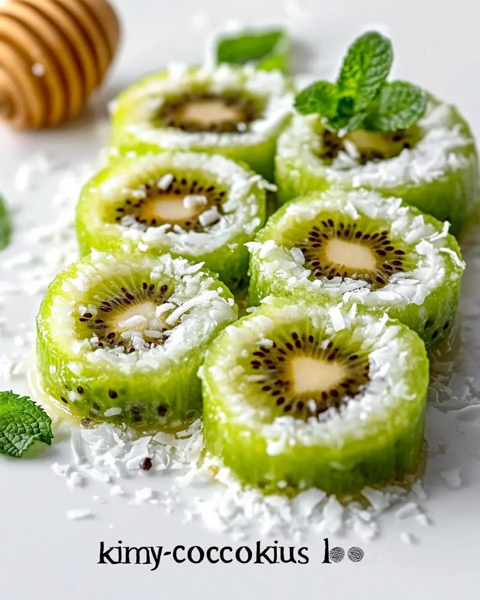 Kiwi Kokos Röllchen: Irresistibly Creamy Rolls You’ll Love