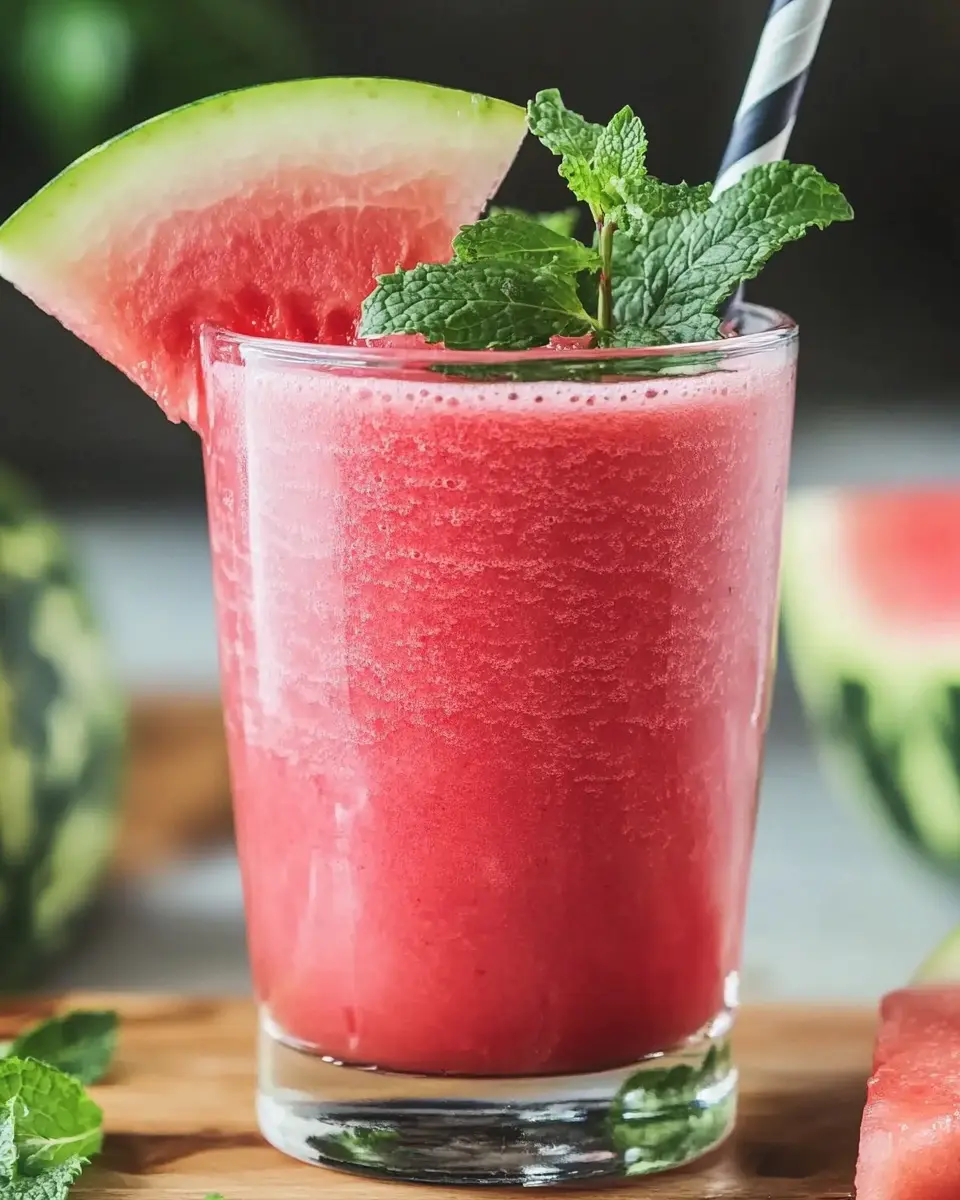 Wassermelonen Smoothie: The Juicy Twist You’ll Crave!