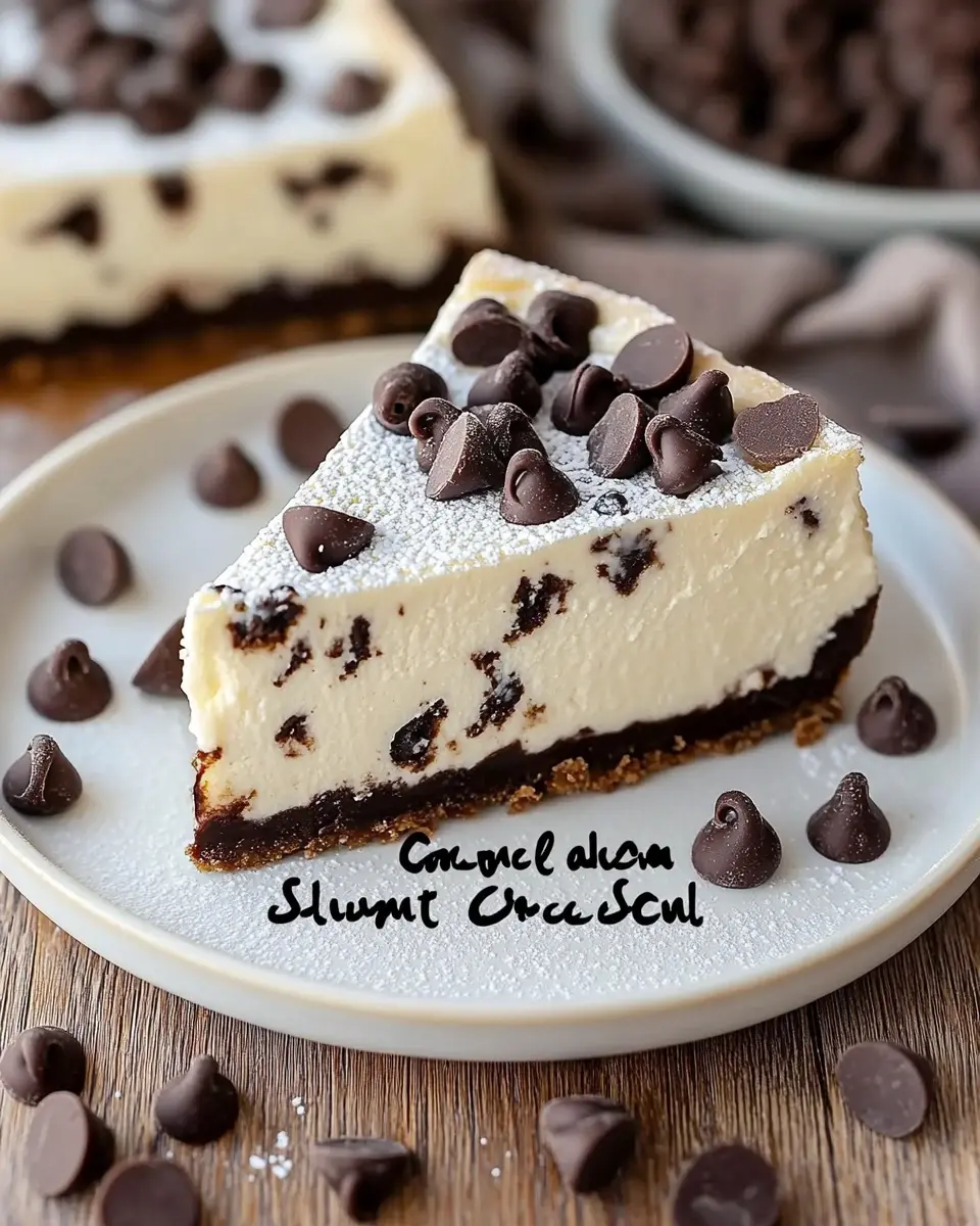 Chocolate Chip Cheesecake Bars: Irresistibly Creamy Delight