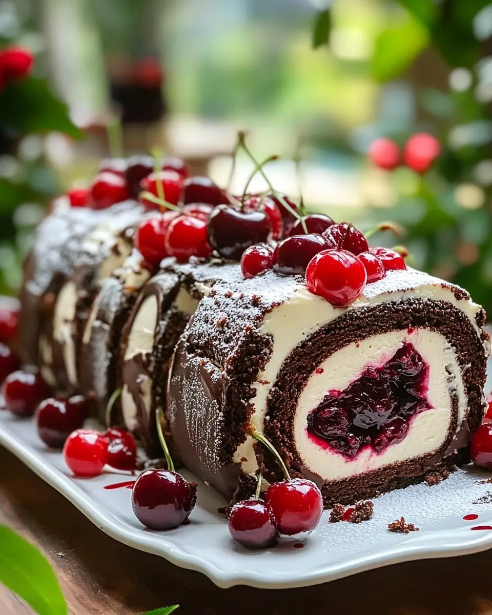 Himmlische Schwarzwälder Kirschtortenrolle: Indulgent Bliss at Home 7