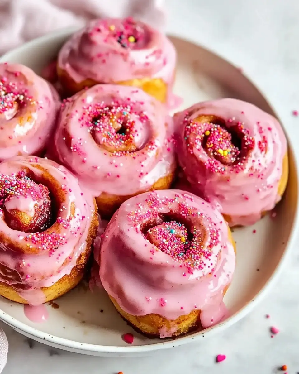 Pink Cinnamon Rolls That Are Irresistibly Light and Fluffy