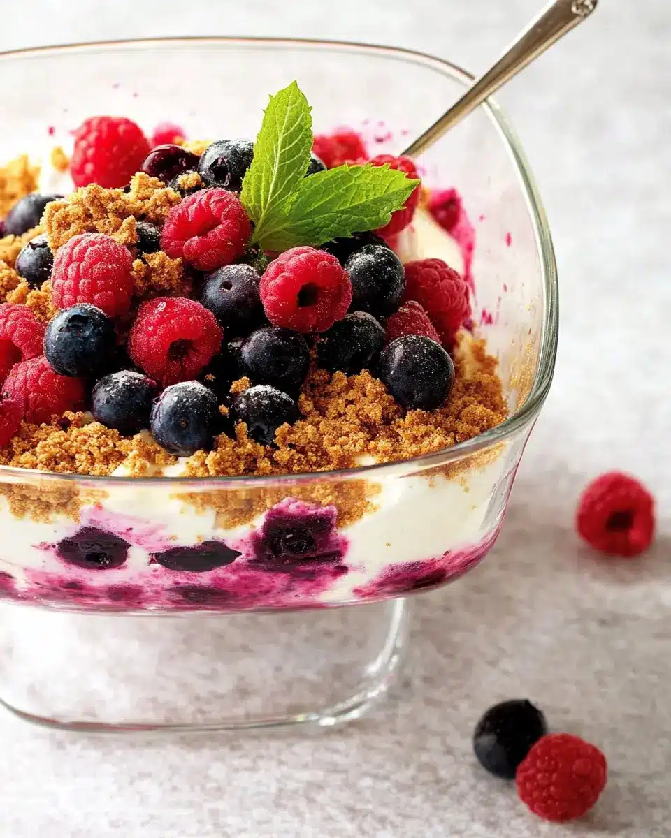 Quark-Beeren-Dessert: Indulgent Bliss in Every Bite