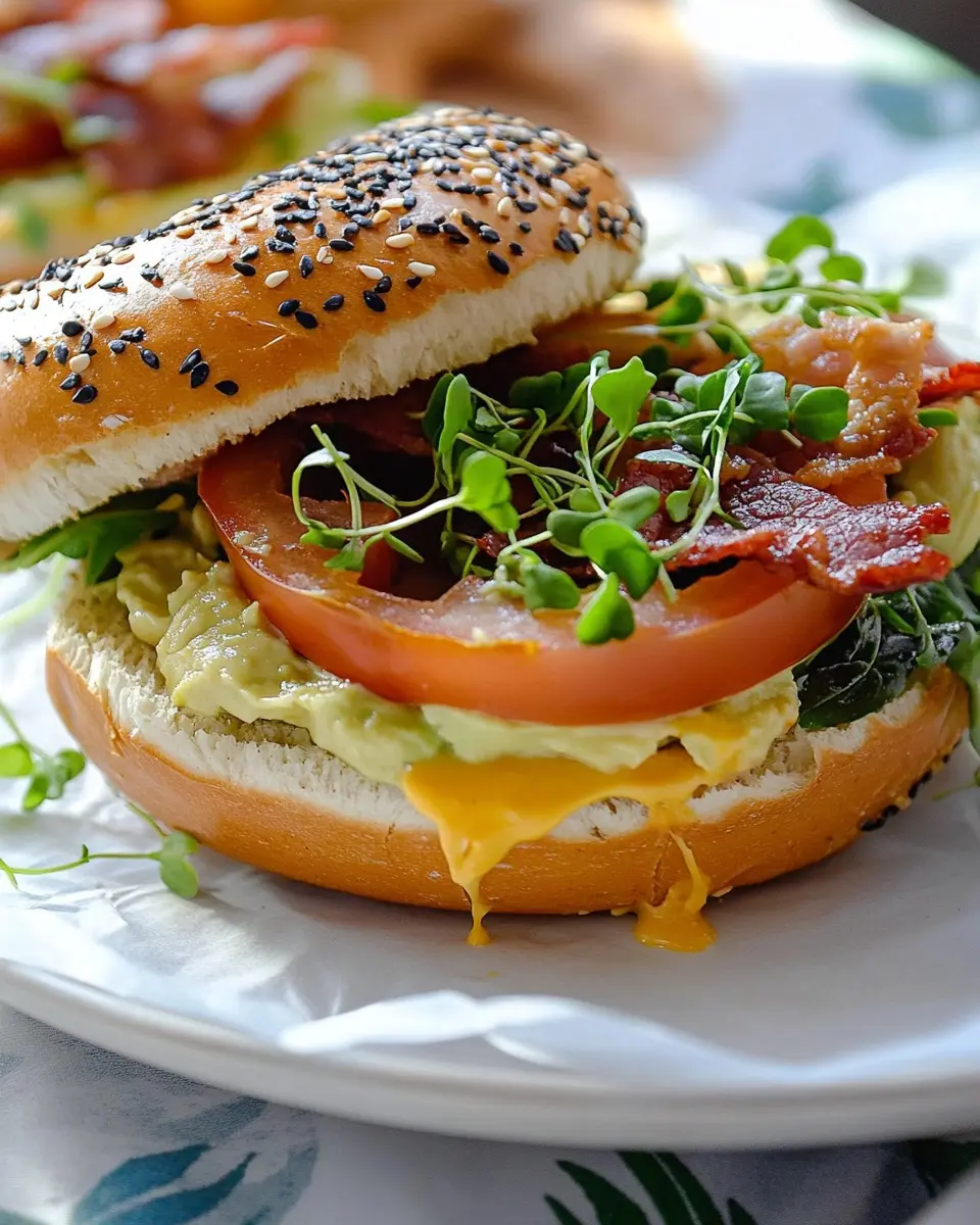Breakfast Bagel Bliss: The Best Homemade Recipe Ever