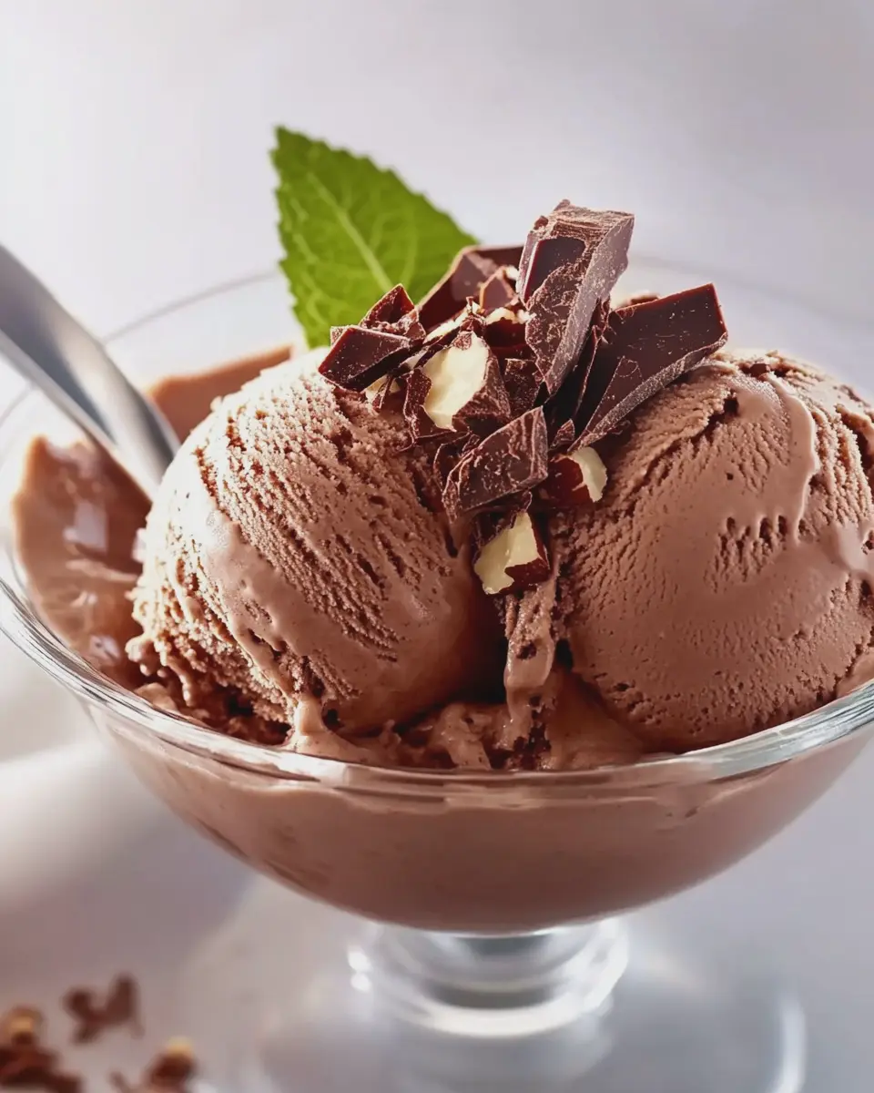 Nutella-Eis