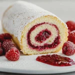 Christina Bauers Biskuitroulade mit Himbeermarmelade First Image First Image