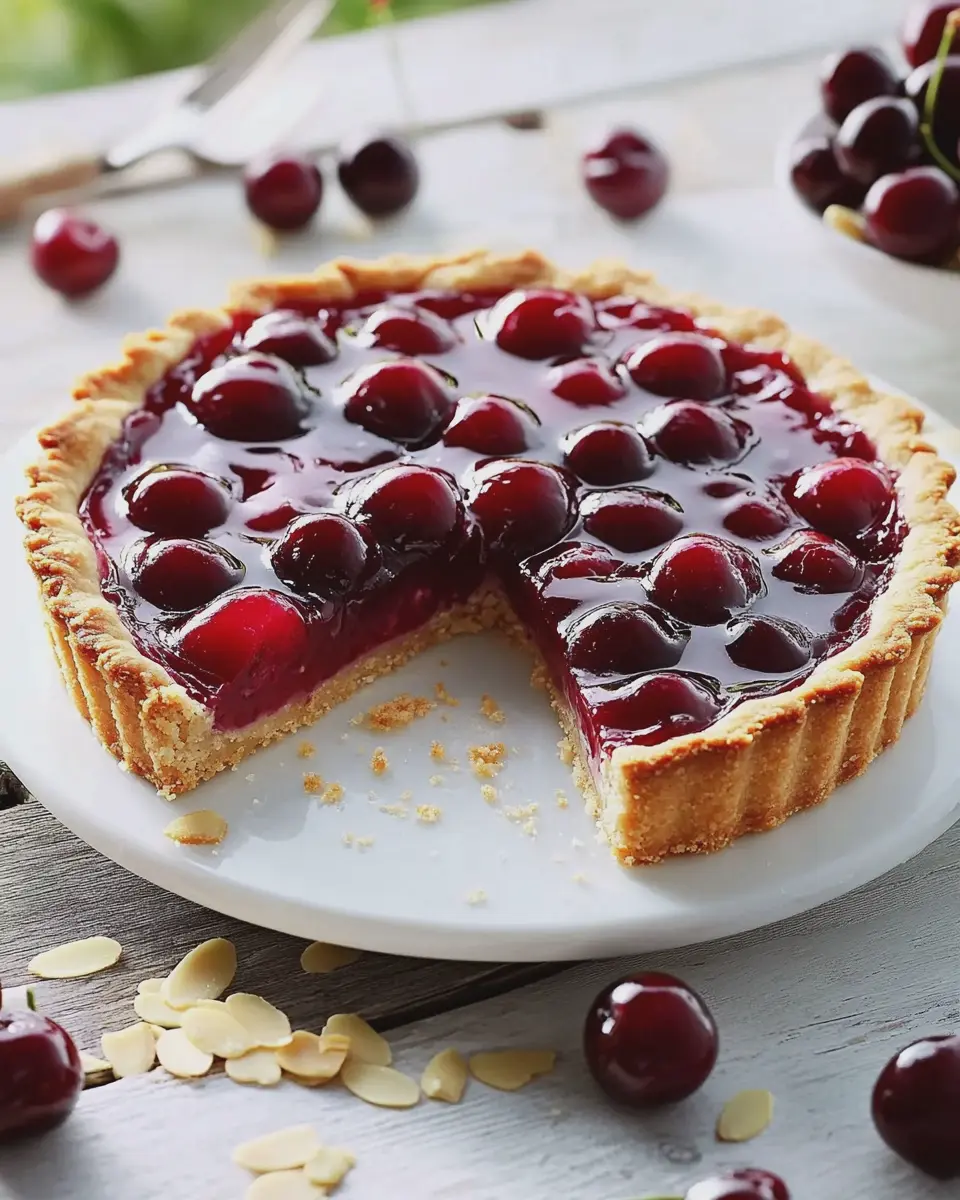 Kirsch-Mandel-Tarte: Indulge in This Irresistibly Decadent Dessert