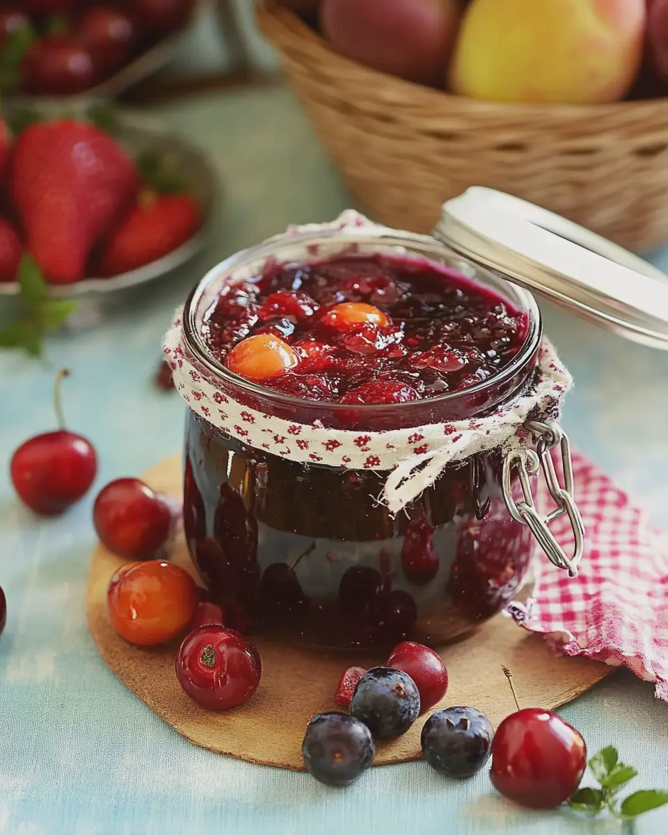 Omas Rumtopf-Konfitüre: Irresistibly Sweet Family Tradition