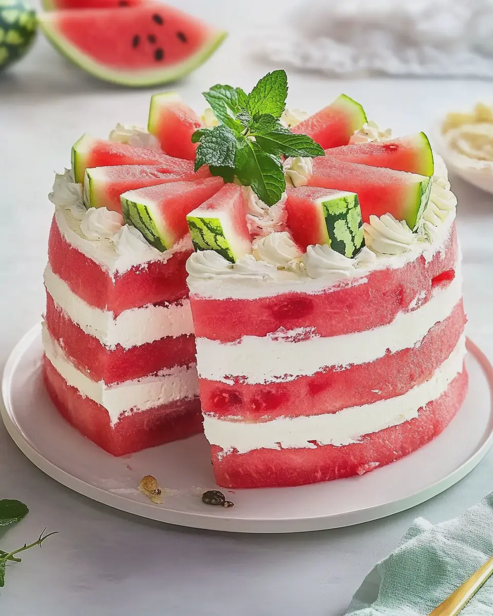 Wassermelonen-Torte: The Juicy Summer Delight You Need