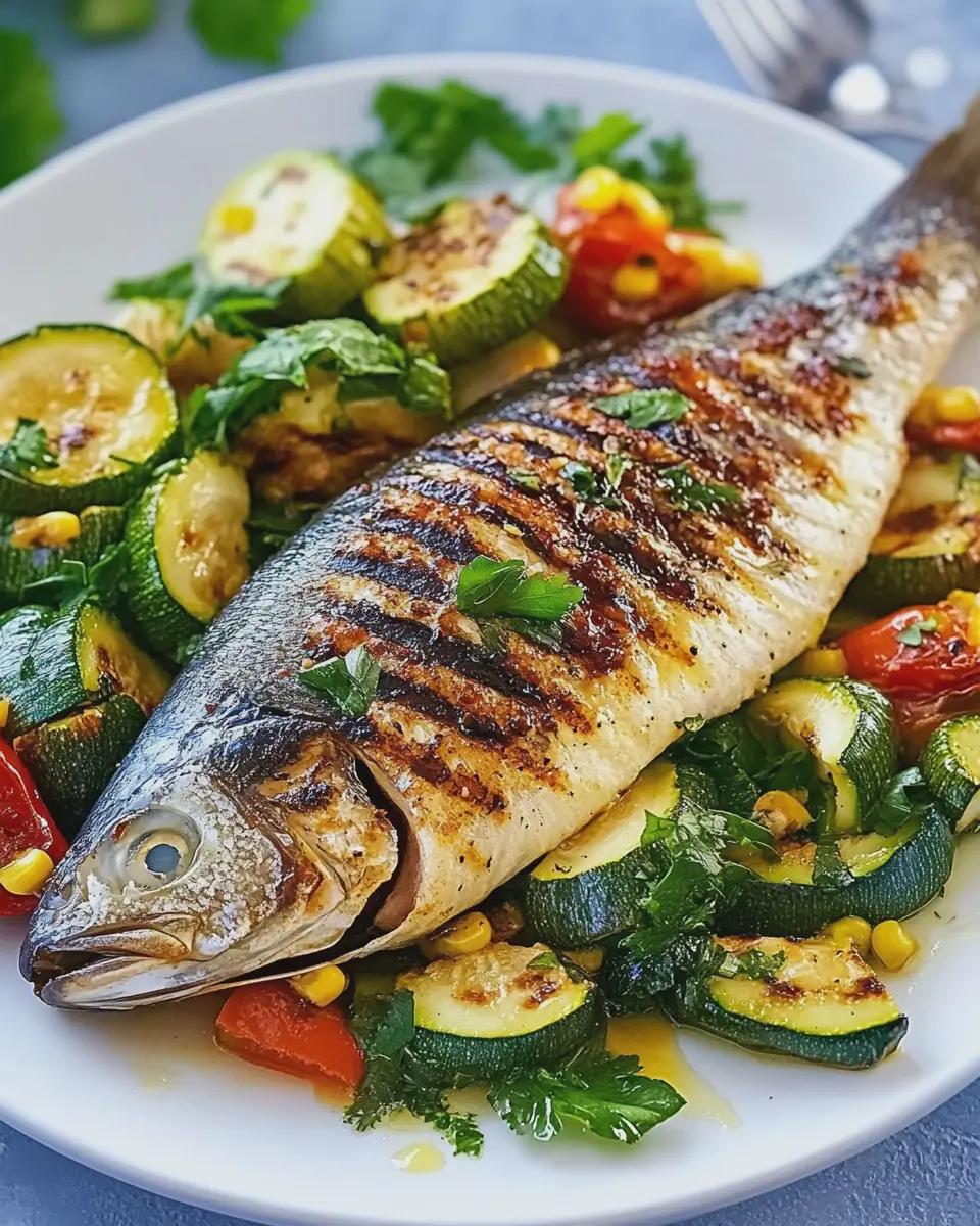 Gegrillte Dorade mit mariniertem Gemüse: A Juicy Delight! 7 h9gdfj1wlnj2zafcn6hk