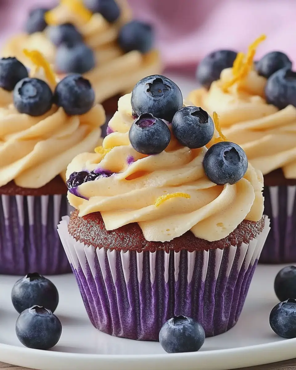 Blaubeer-Cupcakes mit Orangen-Frosting: Irresistibly Zesty Bliss 5 iaepnckwvc26bz0urbo7