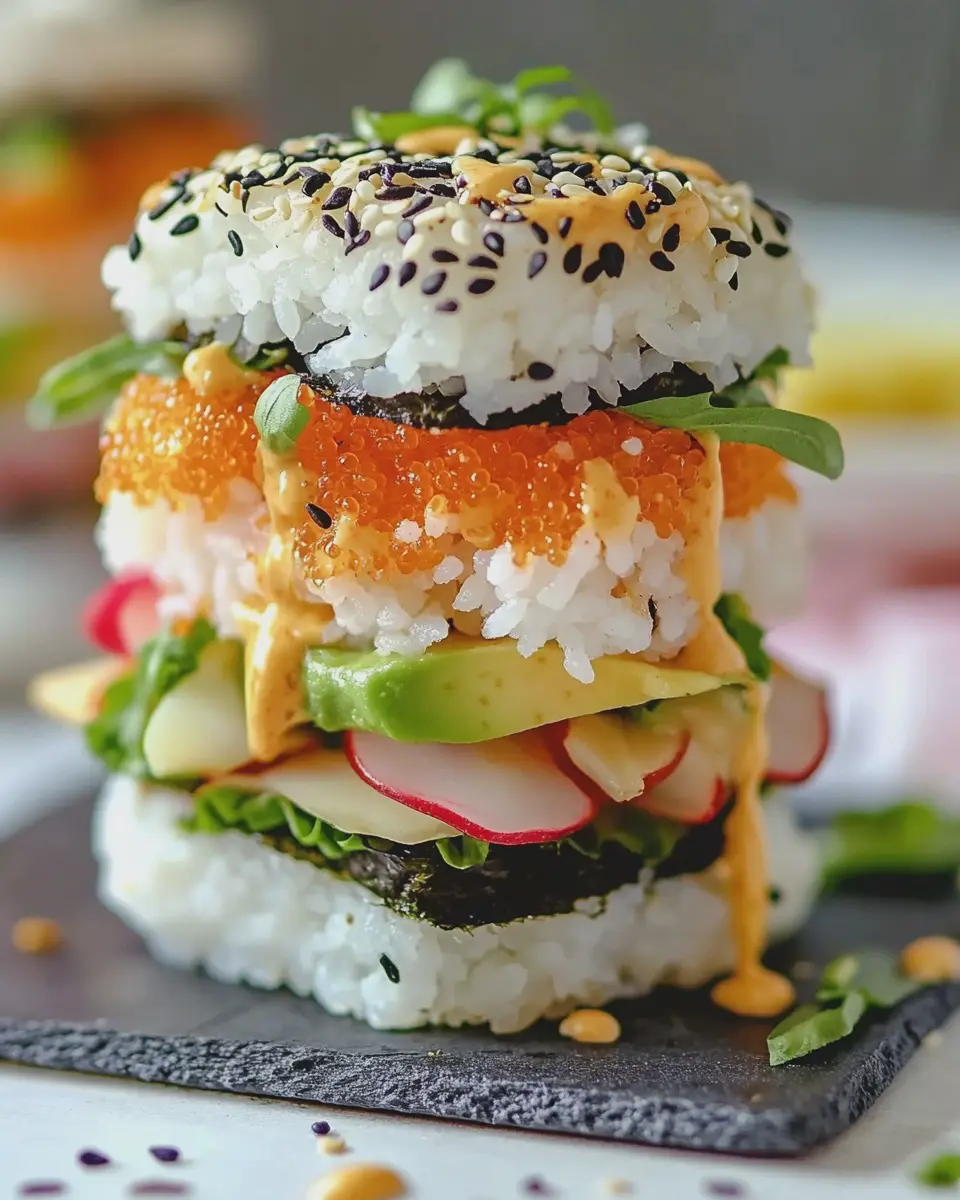 Sushi Burger mit Pulled Surimi: Irresistibly Spicy & Fun! 5 ipocrnapbno6czenffom
