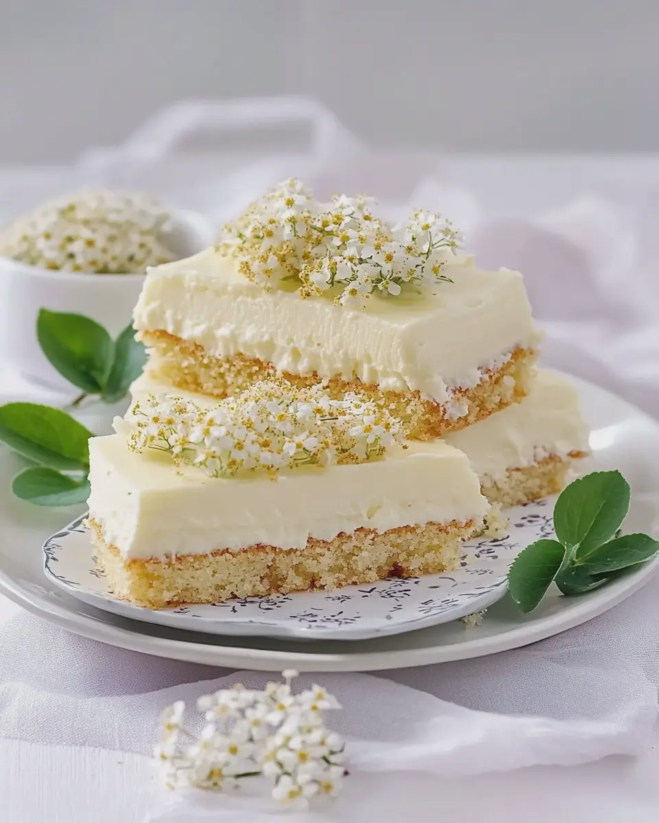 Holunderblüten auf Mandelbiskuit: A Delightful Spring Treat