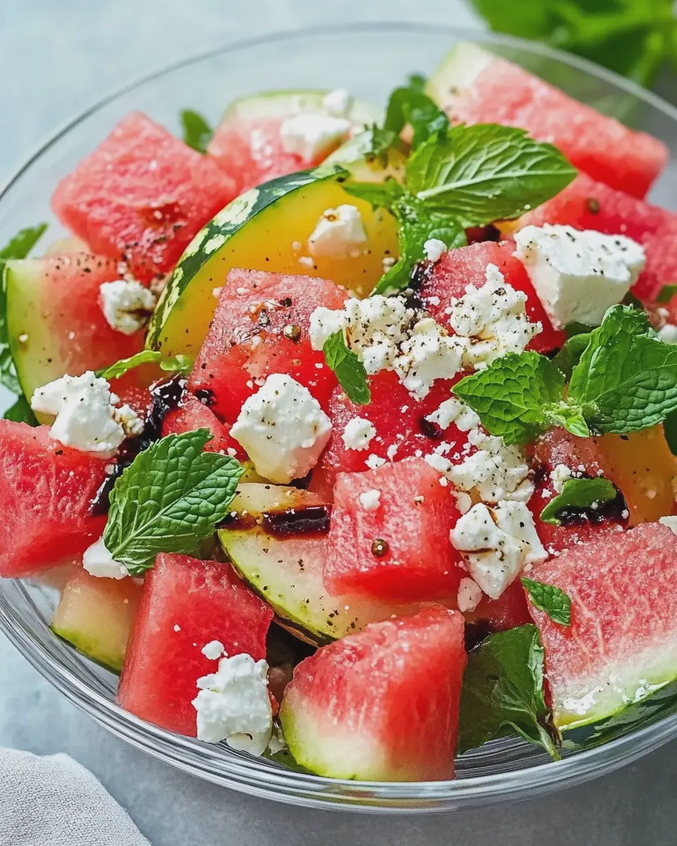 Wassermelonen-Salat: Juicy Summer Delight You'll Crave!