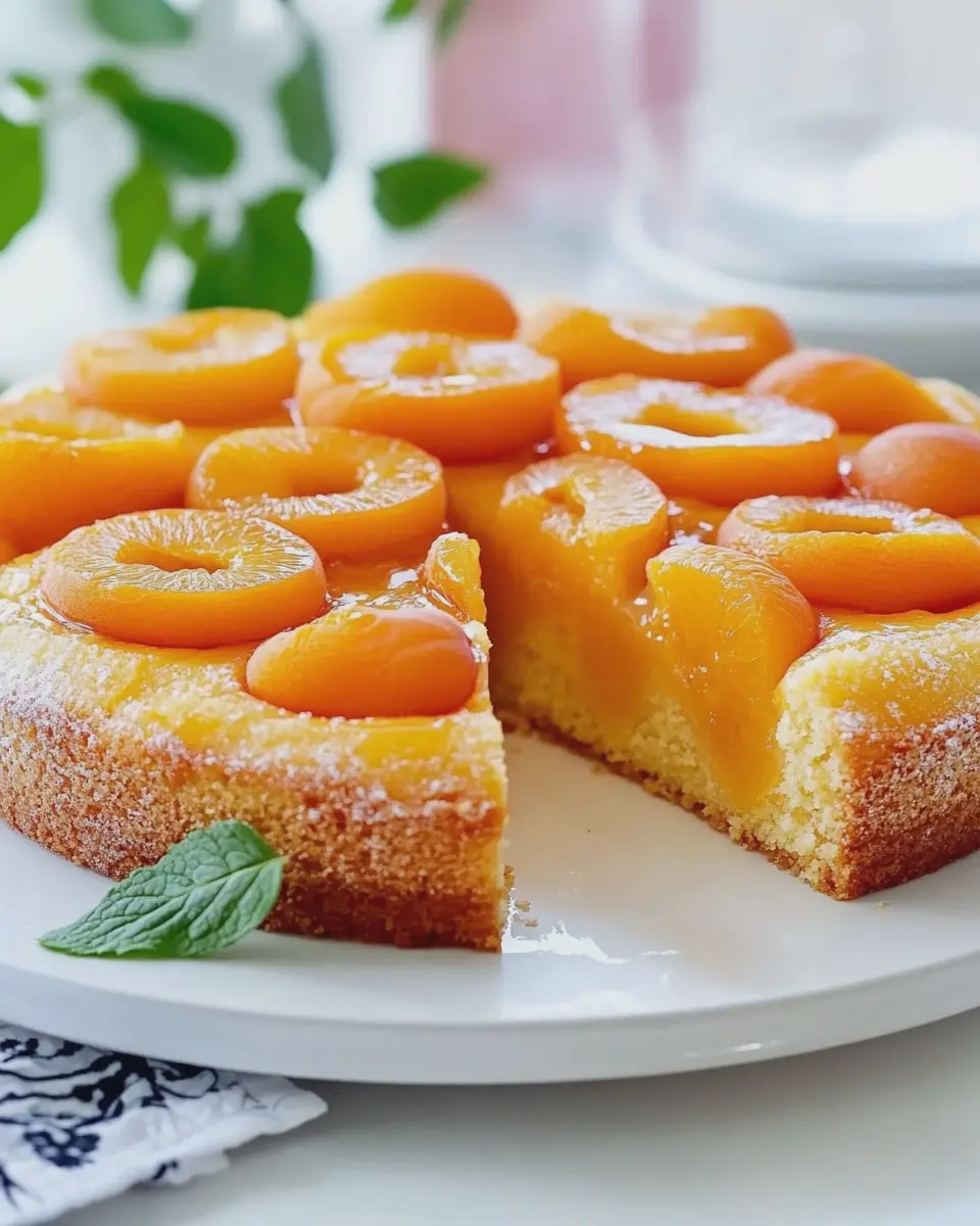 Einfacher Aprikosenkuchen