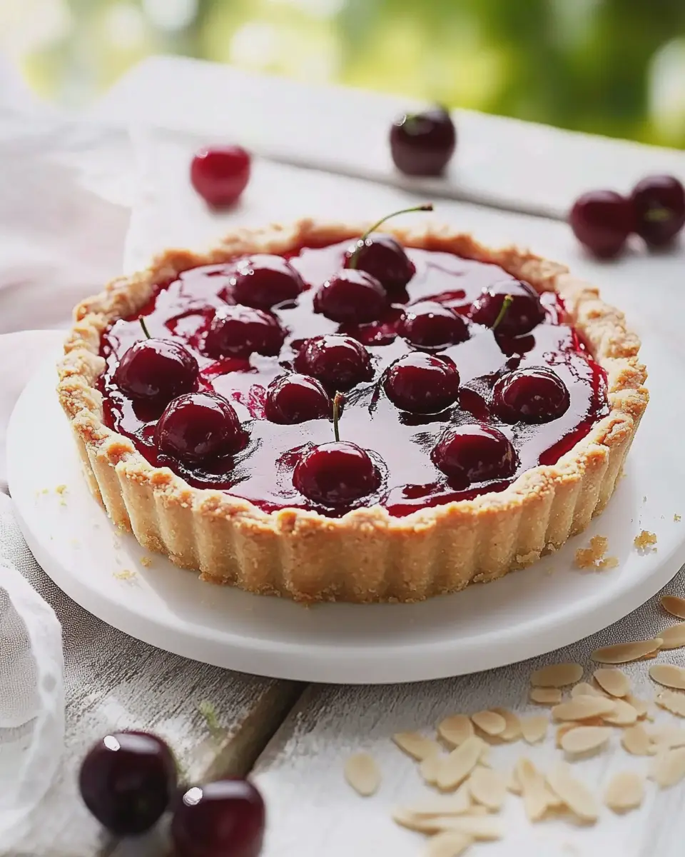 Kirsch-Mandel-Tarte