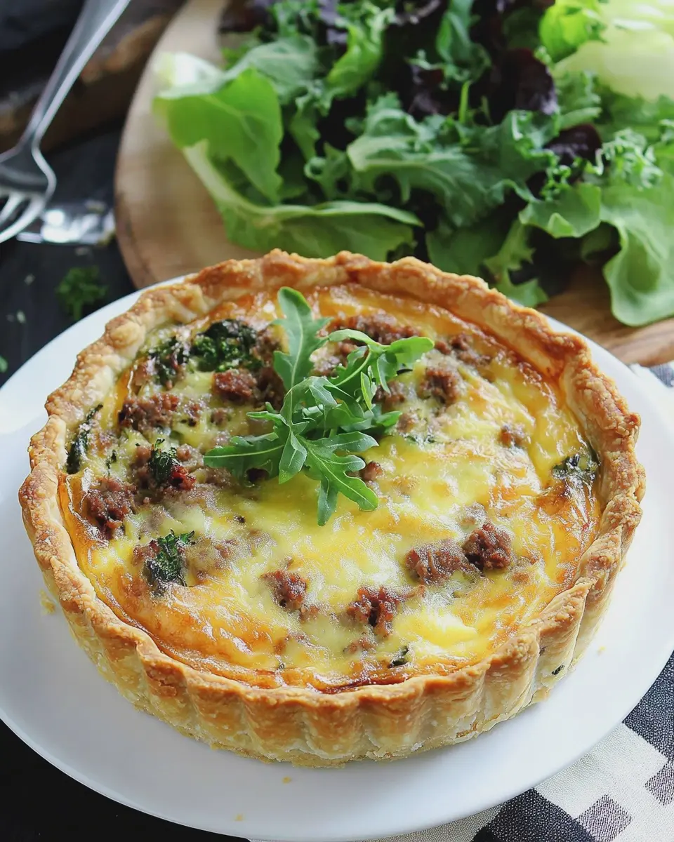 Wirsing Quiche mit Hackfleisch: A Cozy Comfort Food Delight