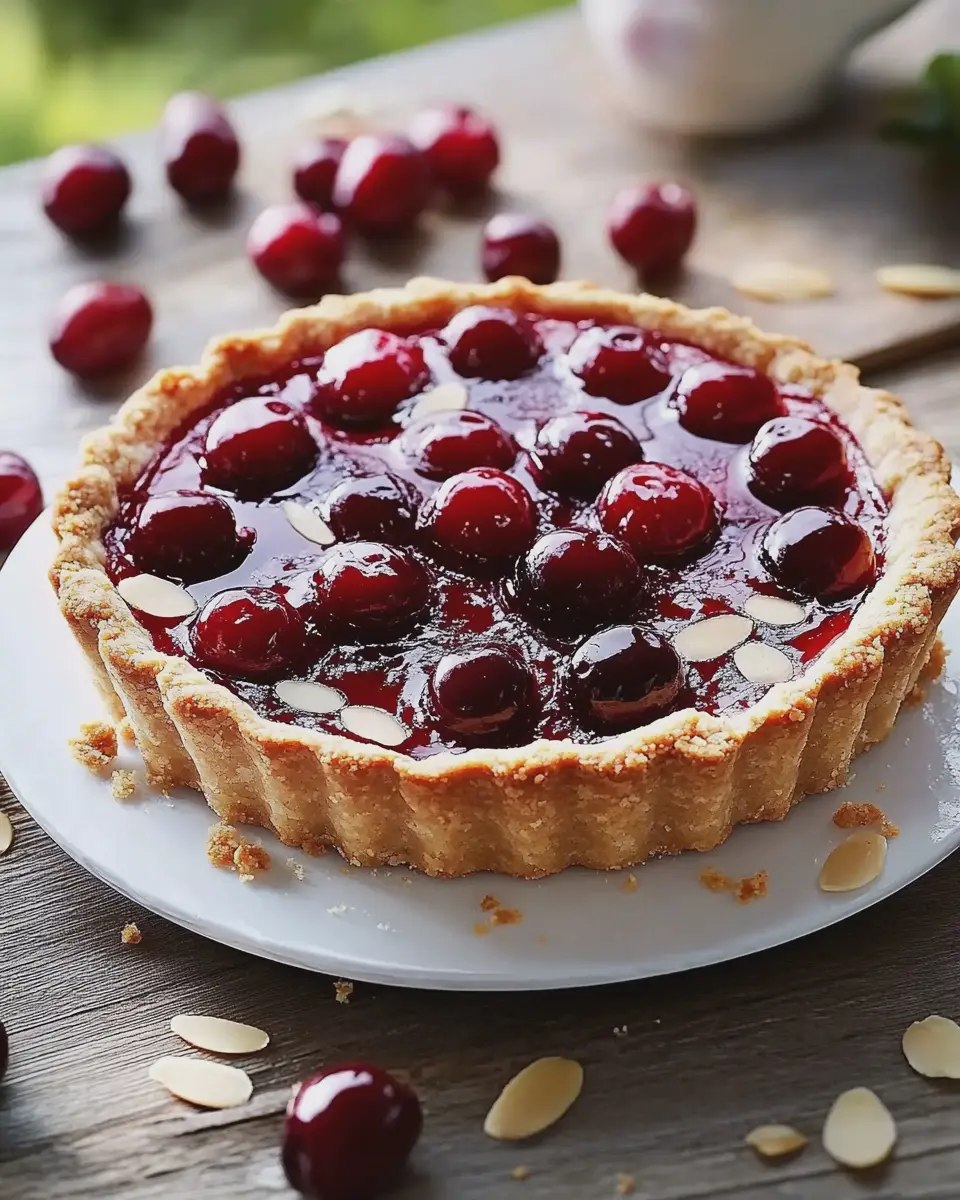 Kirsch-Mandel-Tarte: Indulge in This Irresistibly Decadent Dessert